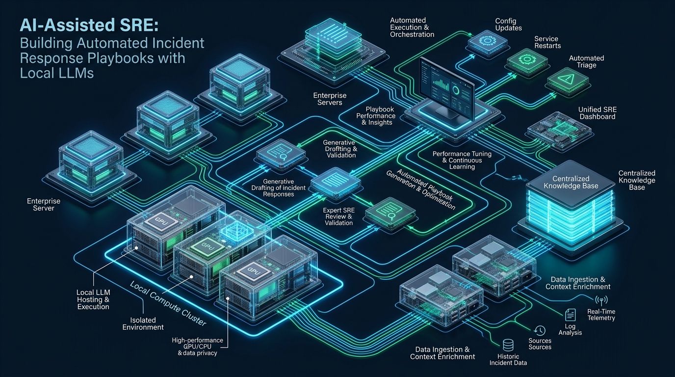AI-Assisted SRE: Building Automated Incident Response Playbooks with Local LLMs - AI incident response playbook SRE