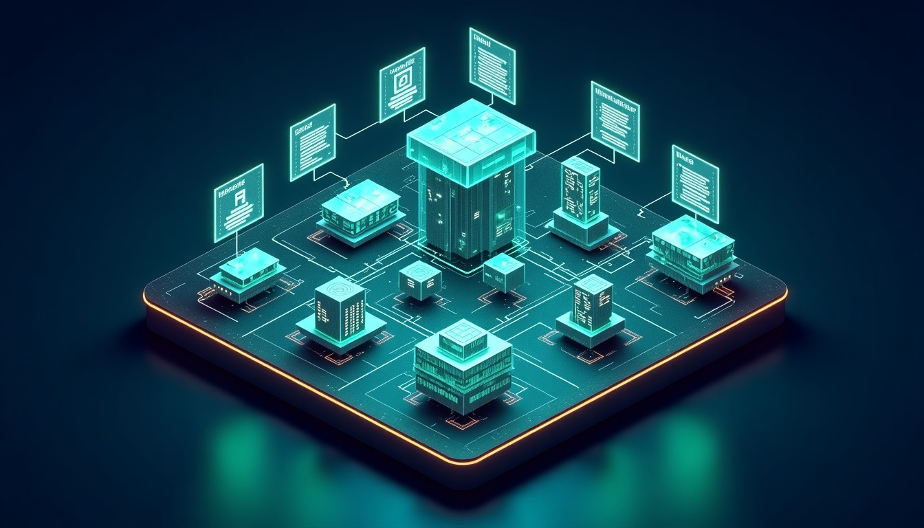 Automating Linux Vulnerability Scanning with OpenVAS and Wazuh SIEM Integration - 3D Architecture Infographic