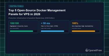 Top 5 Open-Source Docker Management Panels for VPS in 2026 - CpanelFree Guide