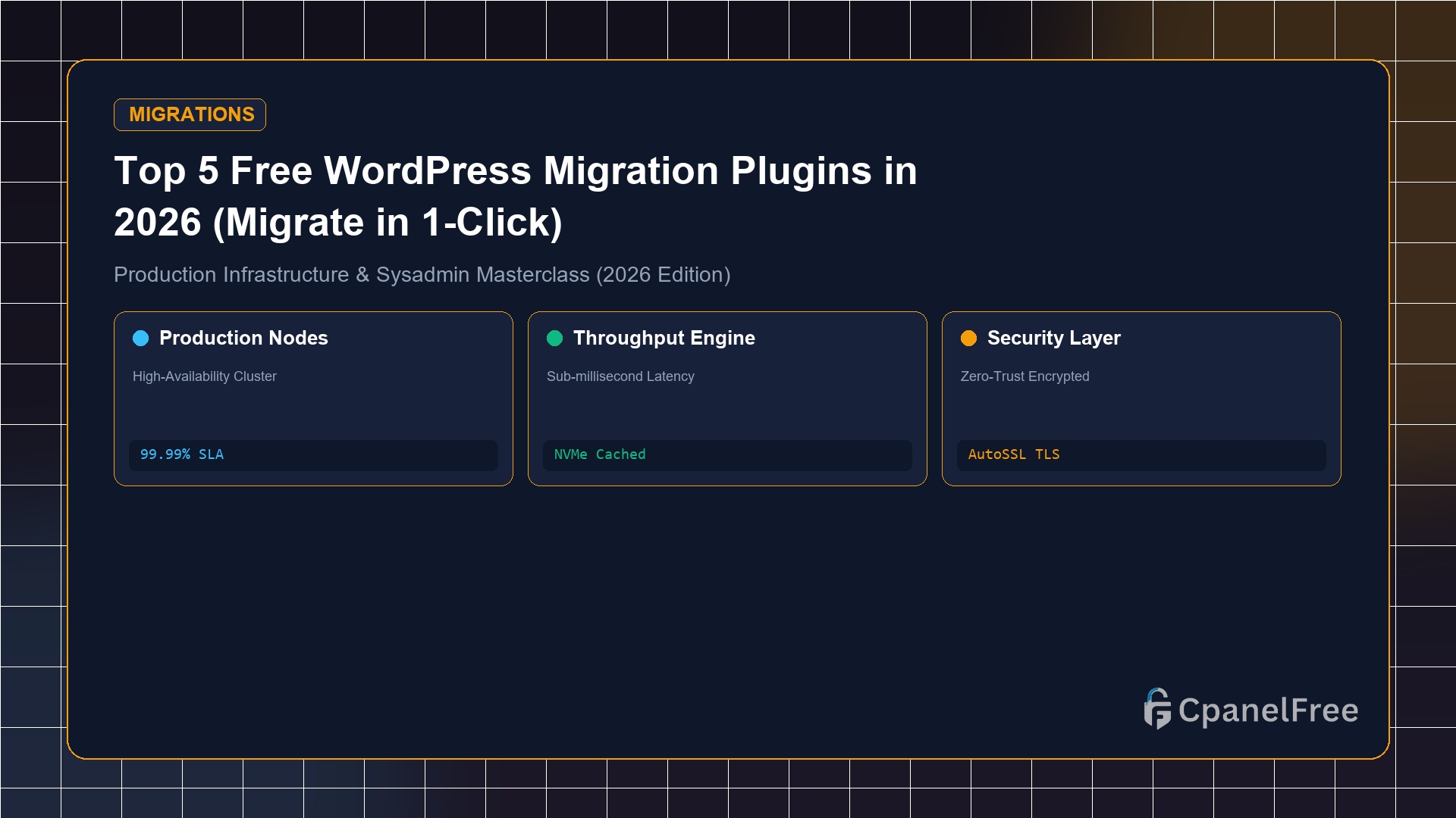 Top 5 Free WordPress Migration Plugins in 2026 (Migrate in 1-Click) - CpanelFree Guide