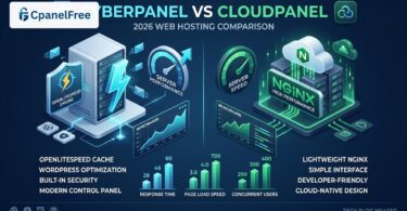 CyberPanel vs CloudPanel Web Hosting Benchmark 2026 - CpanelFree
