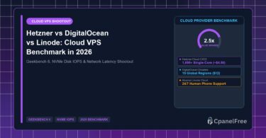 Hetzner vs DigitalOcean vs Linode: Cloud VPS Benchmark in 2026 - CpanelFree Guide