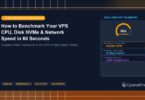 How to Benchmark Your VPS CPU, Disk NVMe & Network Speed in 60 Seconds - CpanelFree Guide