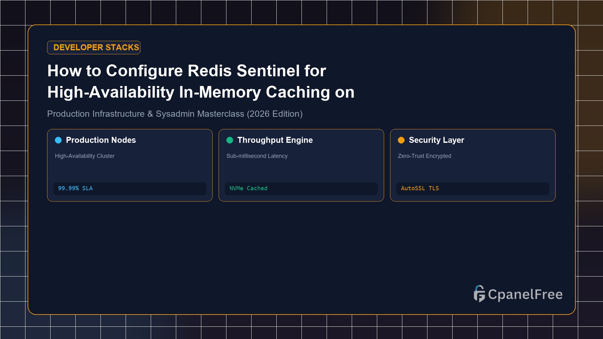 How to Configure Redis Sentinel for High-Availability In-Memory Caching on Linux - CpanelFree Guide