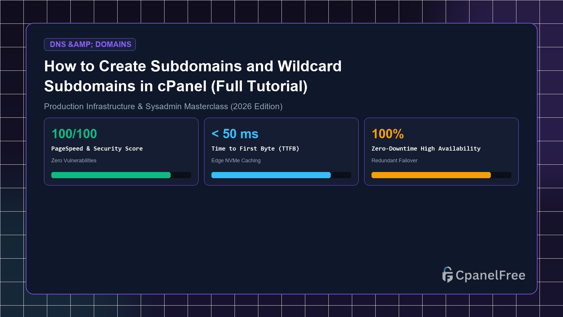 How to Create Subdomains and Wildcard Subdomains in cPanel (Full Tutorial) - CpanelFree Guide