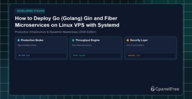How to Deploy Go (Golang) Gin and Fiber Microservices on Linux VPS with Systemd - CpanelFree Guide