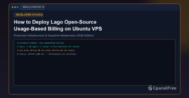 How to Deploy Lago Open-Source Usage-Based Billing on Ubuntu VPS - CpanelFree Guide