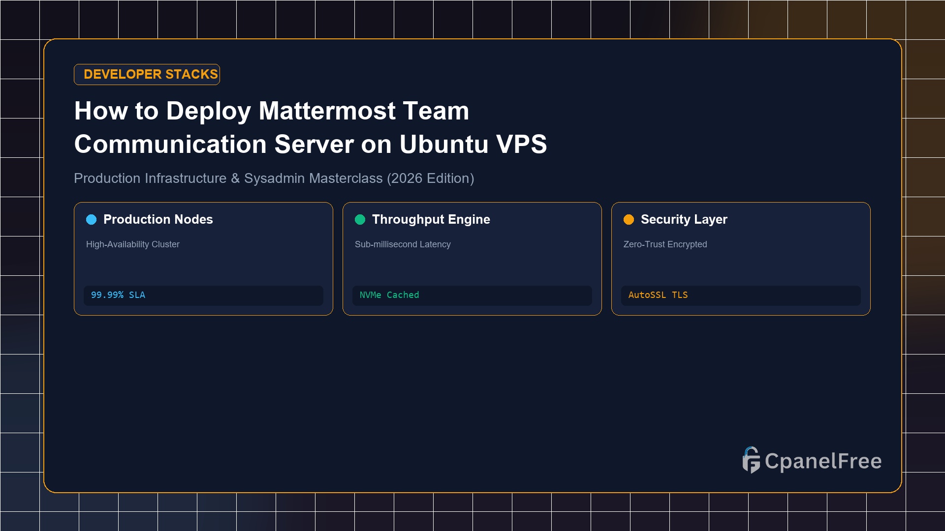 How to Deploy Mattermost Team Communication Server on Ubuntu VPS - CpanelFree Guide