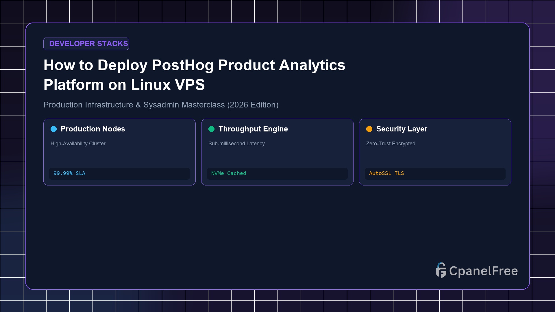 How to Deploy PostHog Product Analytics Platform on Linux VPS - CpanelFree Guide