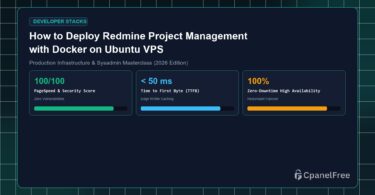 How to Deploy Redmine Project Management with Docker on Ubuntu VPS - CpanelFree Guide