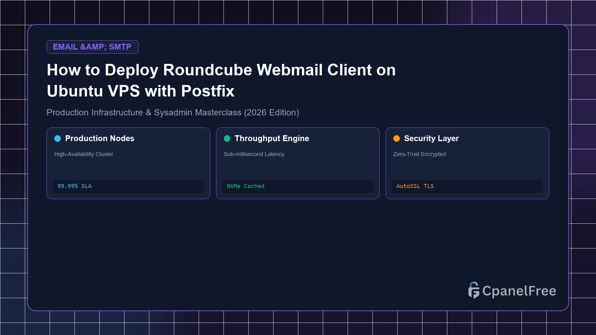 How to Deploy Roundcube Webmail Client on Ubuntu VPS with Postfix - CpanelFree Guide