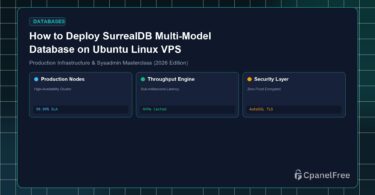How to Deploy SurrealDB Multi-Model Database on Ubuntu Linux VPS - CpanelFree Guide