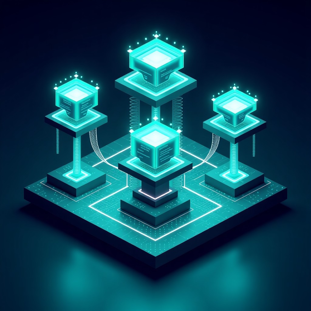 How to Host Ghost CMS with MySQL and Nginx on Ubuntu VPS (Step-by-Step) - 3D Architecture Infographic