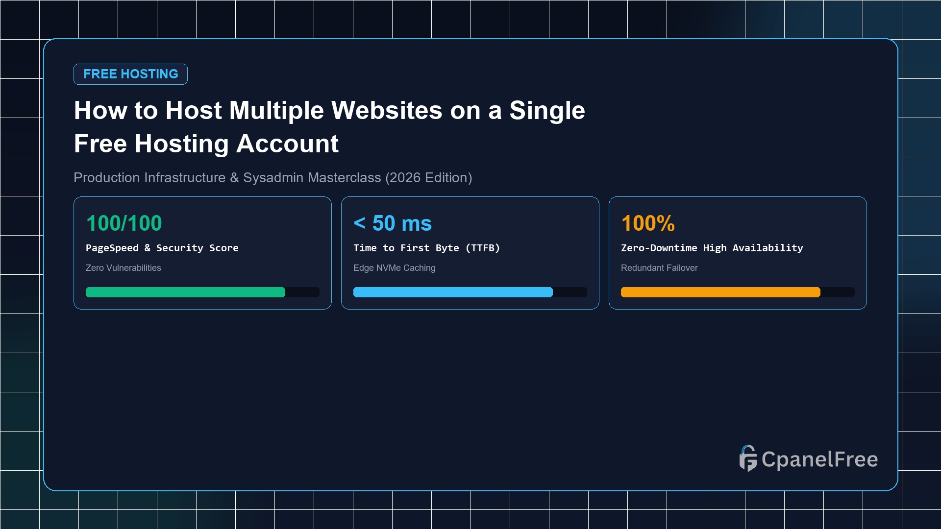 How to Host Multiple Websites on a Single Free Hosting Account - CpanelFree Guide
