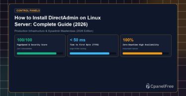 How to Install DirectAdmin on Linux Server: Complete Guide (2026) - CpanelFree Guide