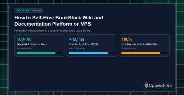 How to Self-Host BookStack Wiki and Documentation Platform on VPS - CpanelFree Guide