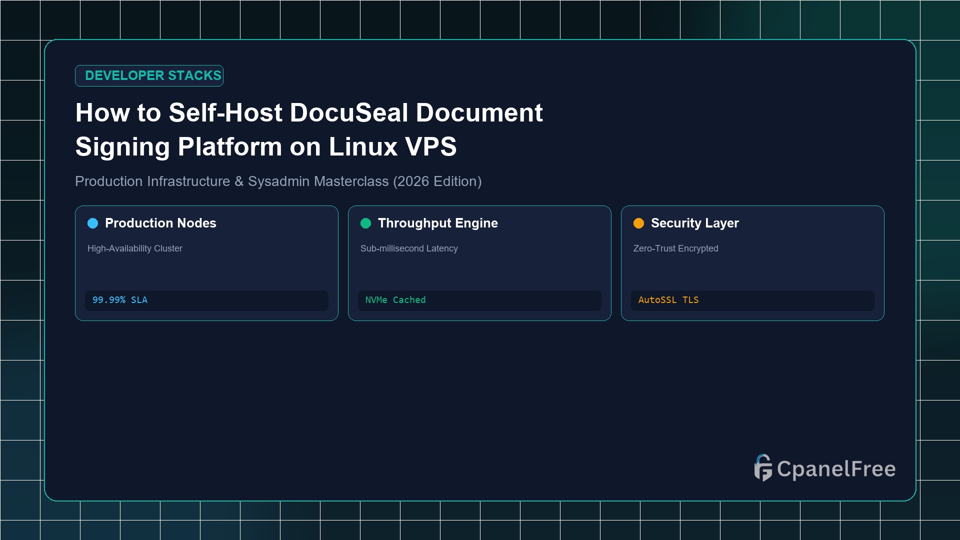 How to Self-Host DocuSeal Document Signing Platform on Linux VPS - CpanelFree Guide