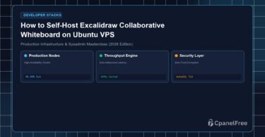 How to Self-Host Excalidraw Collaborative Whiteboard on Ubuntu VPS - CpanelFree Guide