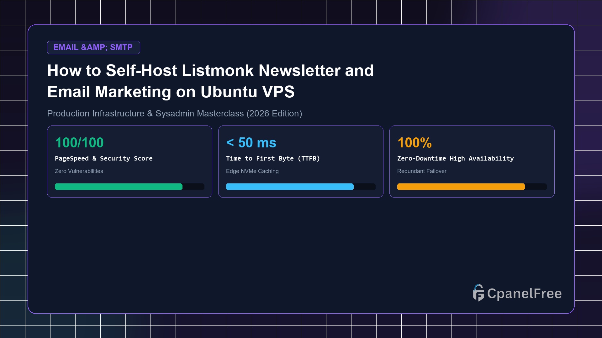 How to Self-Host Listmonk Newsletter and Email Marketing on Ubuntu VPS - CpanelFree Guide