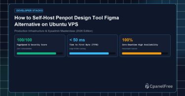 How to Self-Host Penpot Design Tool Figma Alternative on Ubuntu VPS - CpanelFree Guide