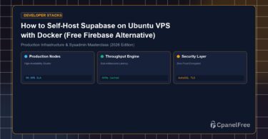 How to Self-Host Supabase on Ubuntu VPS with Docker (Free Firebase Alternative) - CpanelFree Guide