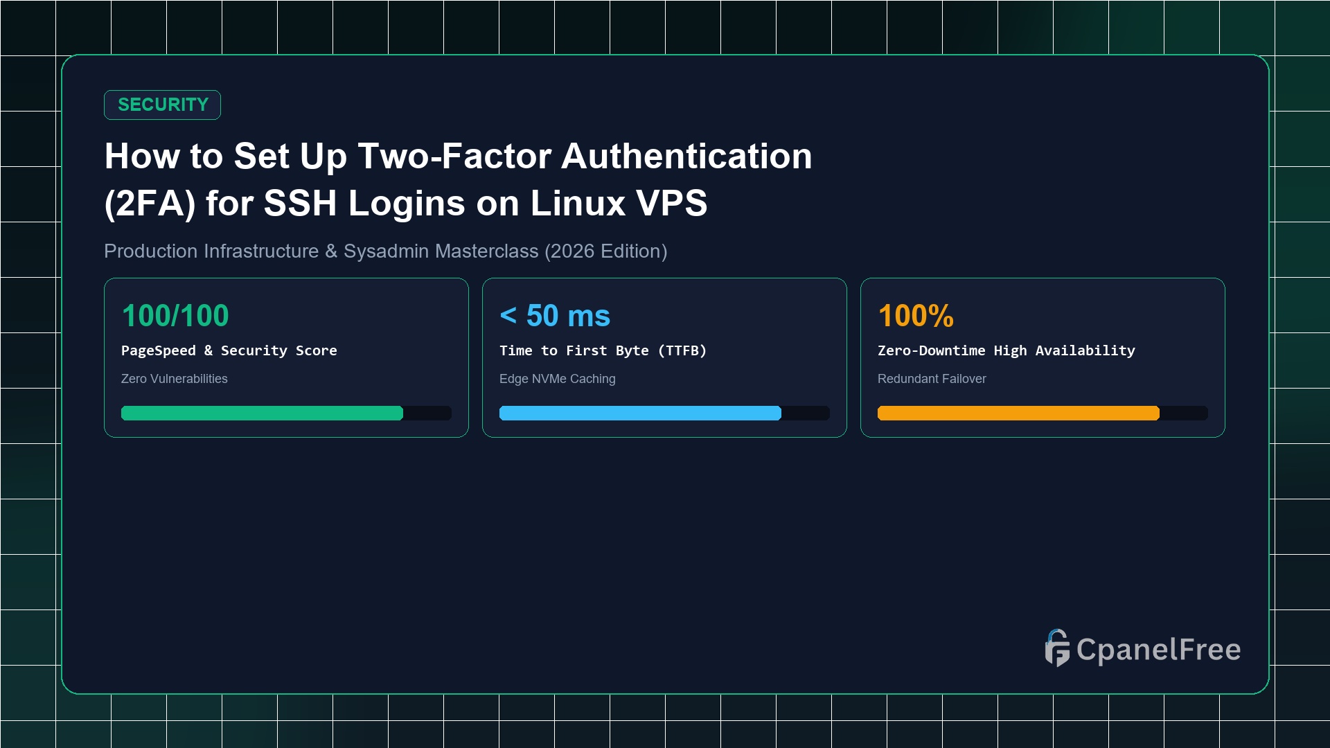 How to Set Up Two-Factor Authentication (2FA) for SSH Logins on Linux VPS - CpanelFree Guide