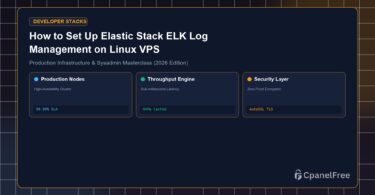 How to Set Up Elastic Stack ELK Log Management on Linux VPS - CpanelFree Guide