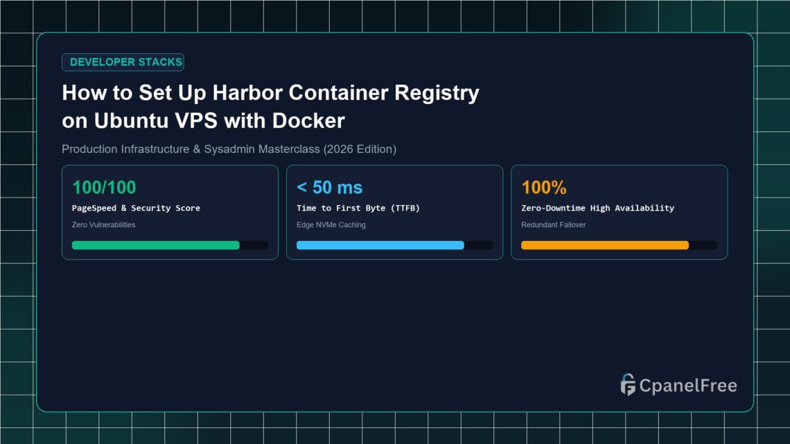 How to Set Up Harbor Container Registry on Ubuntu VPS with Docker - CpanelFree Guide