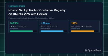 How to Set Up Harbor Container Registry on Ubuntu VPS with Docker - CpanelFree Guide