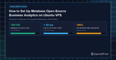 How to Set Up Metabase Open-Source Business Analytics on Ubuntu VPS - CpanelFree Guide