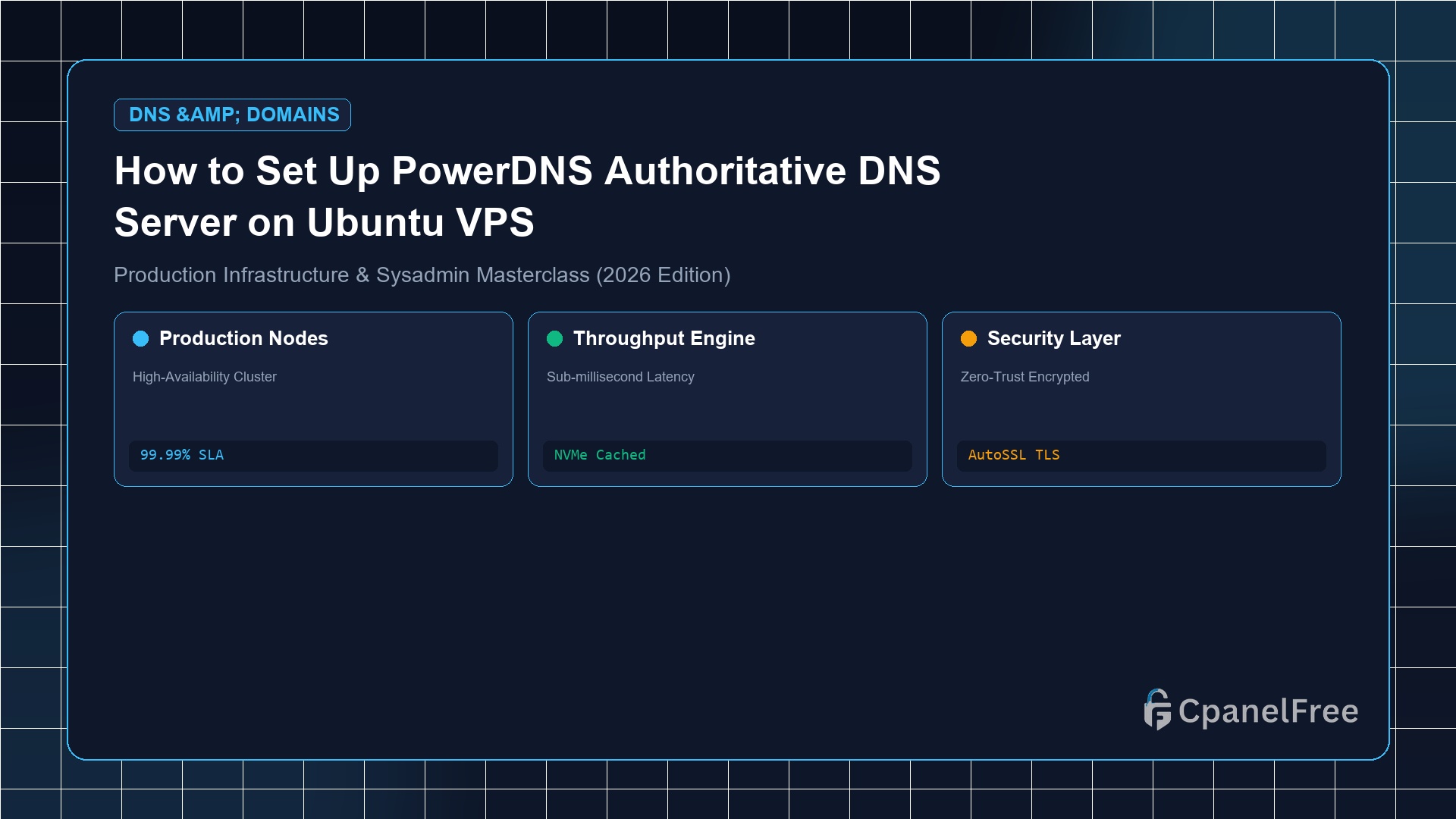 How to Set Up PowerDNS Authoritative DNS Server on Ubuntu VPS - CpanelFree Guide