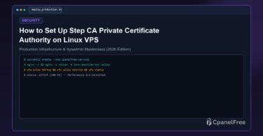 How to Set Up Step CA Private Certificate Authority on Linux VPS - CpanelFree Guide
