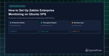 How to Set Up Zabbix Enterprise Monitoring on Ubuntu VPS - CpanelFree Guide