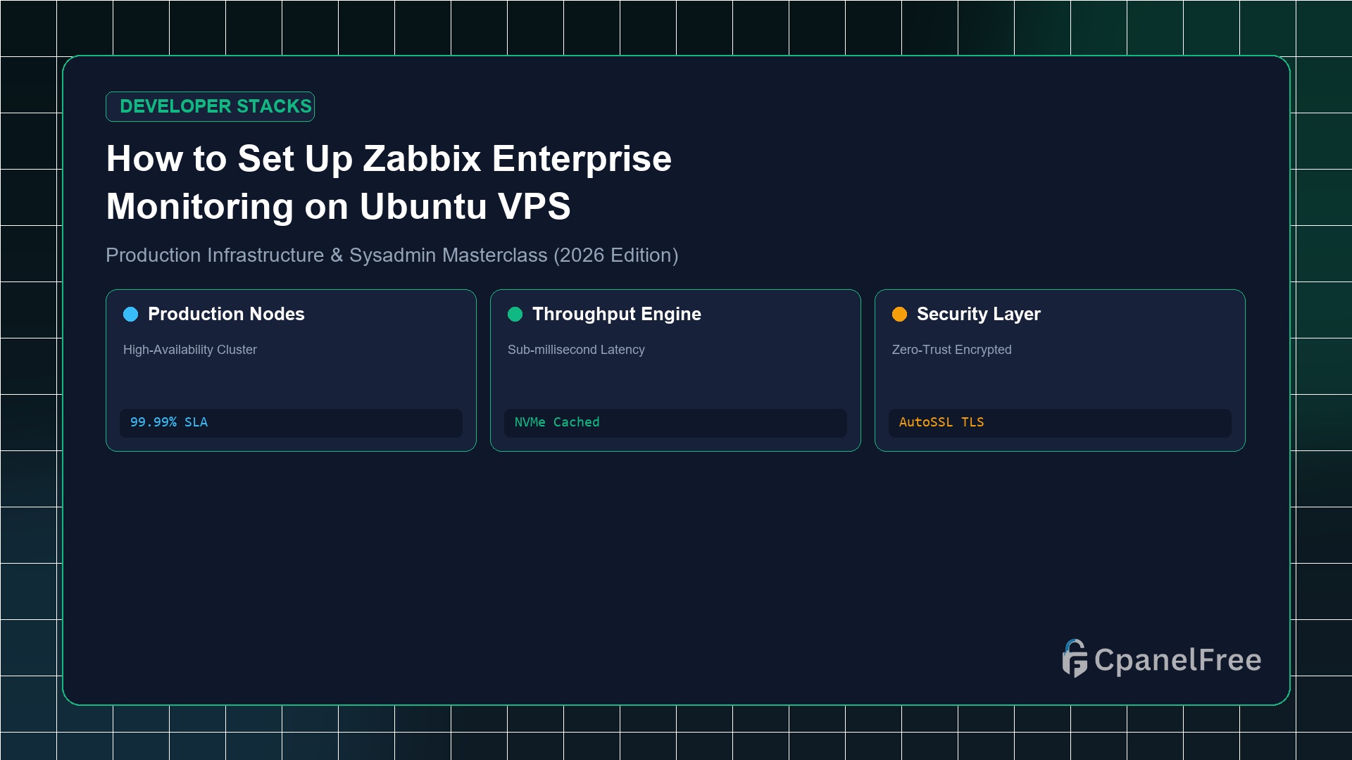 How to Set Up Zabbix Enterprise Monitoring on Ubuntu VPS - CpanelFree Guide