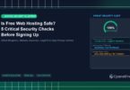 Is Free Web Hosting Safe? 5 Critical Security Checks Before Signing Up - CpanelFree Guide