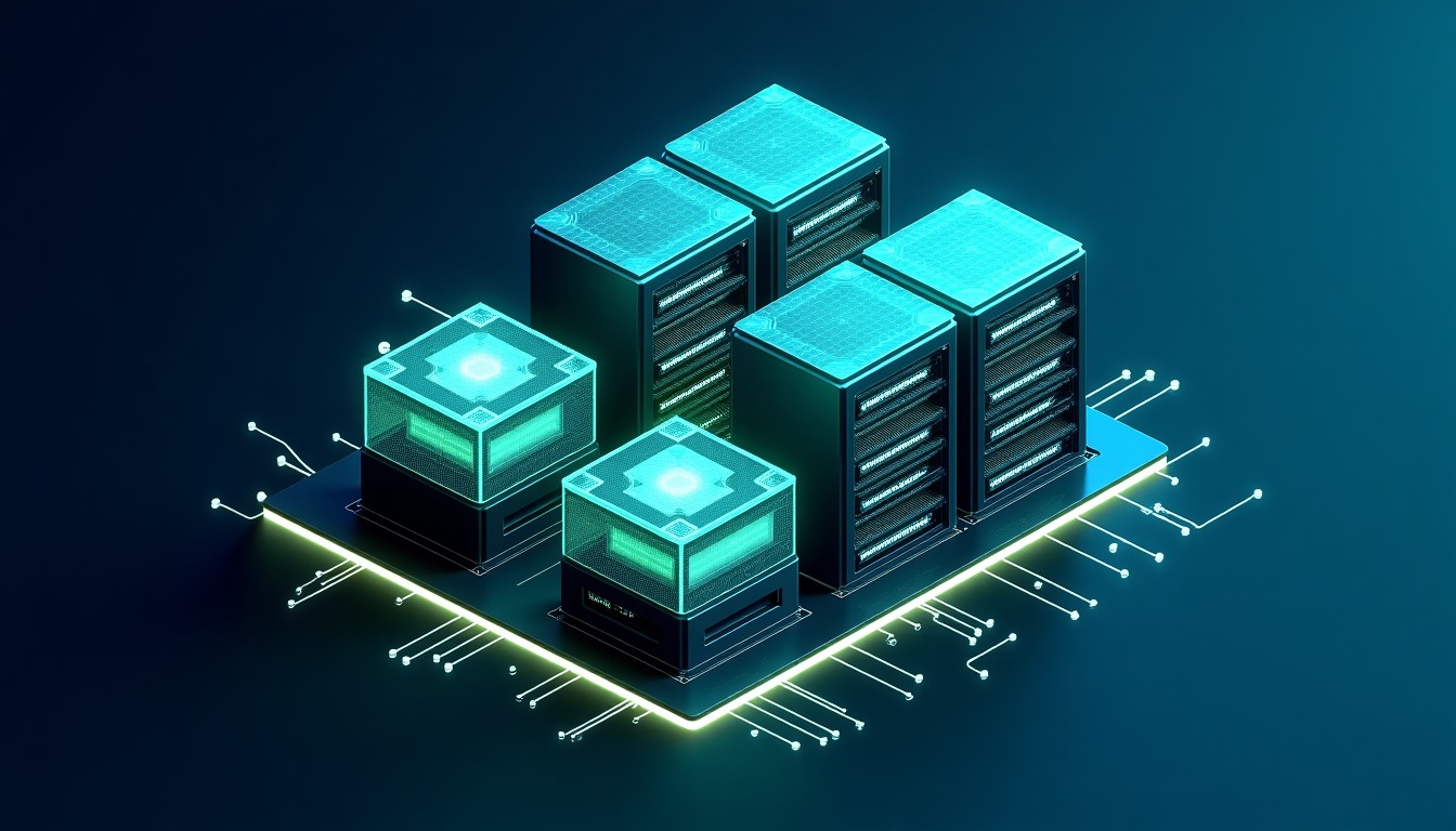 LXC / LXD Container Optimization for High-Density Shared Linux Hosting Environments - 3D Architecture Infographic