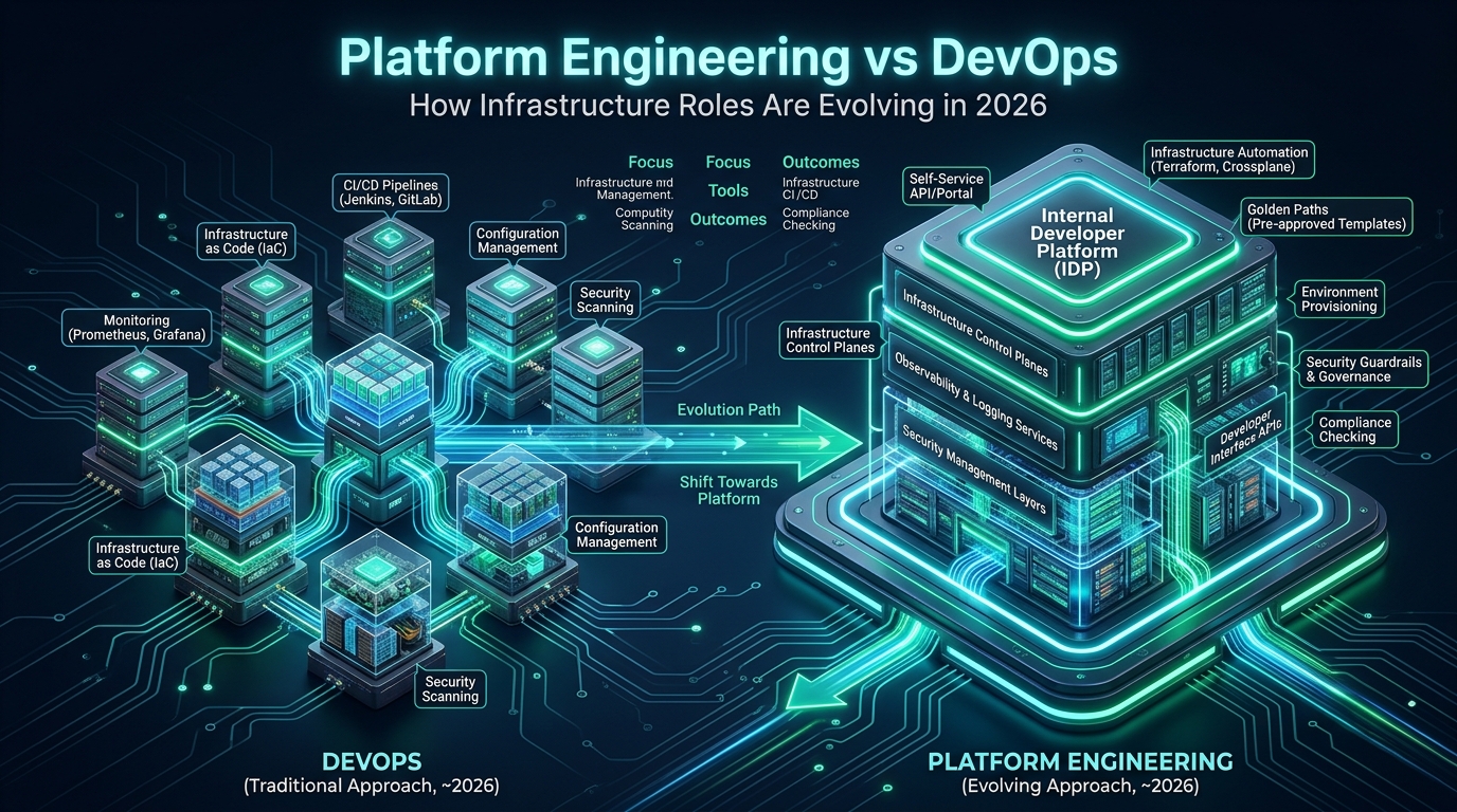 Platform Engineering vs DevOps: How Infrastructure Roles Are Evolving in 2026 - platform engineering vs devops 2026