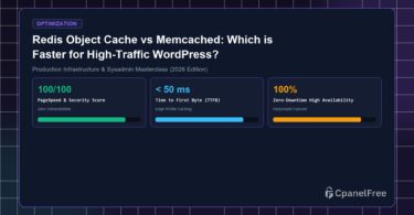 Redis Object Cache vs Memcached: Which is Faster for High-Traffic WordPress? - CpanelFree Guide