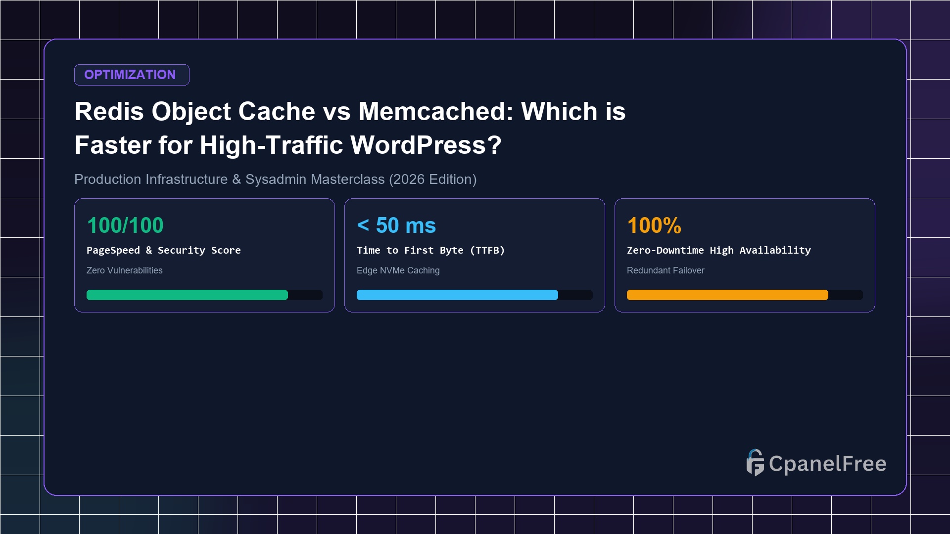 Redis Object Cache vs Memcached: Which is Faster for High-Traffic WordPress? - CpanelFree Guide