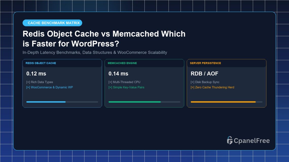 Redis Object Cache vs Memcached Which is Faster for WordPress? - CpanelFree Guide