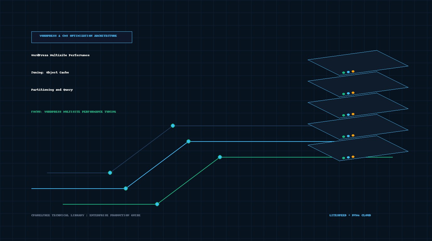 WordPress Multisite Performance Tuning: Object Cache Partitioning and Query Optimization - wordpress multisite performance tuning