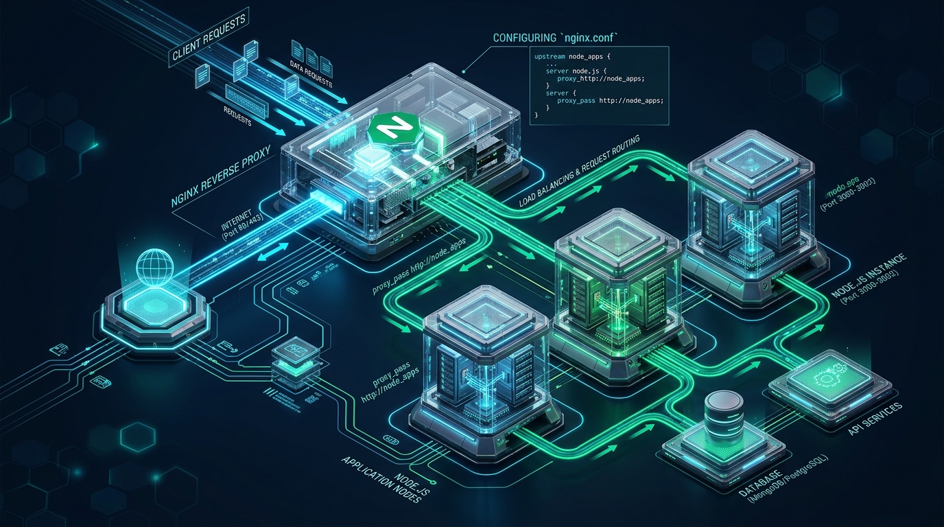 Configuring Nginx as a Reverse Proxy for Node.js Applications - nginx reverse proxy nodejs