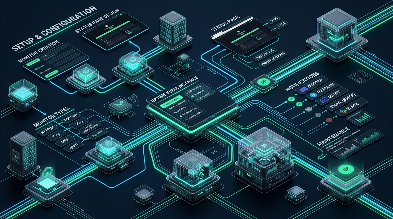 Configuring Uptime Kuma for Status Pages and Monitoring - uptime kuma setup