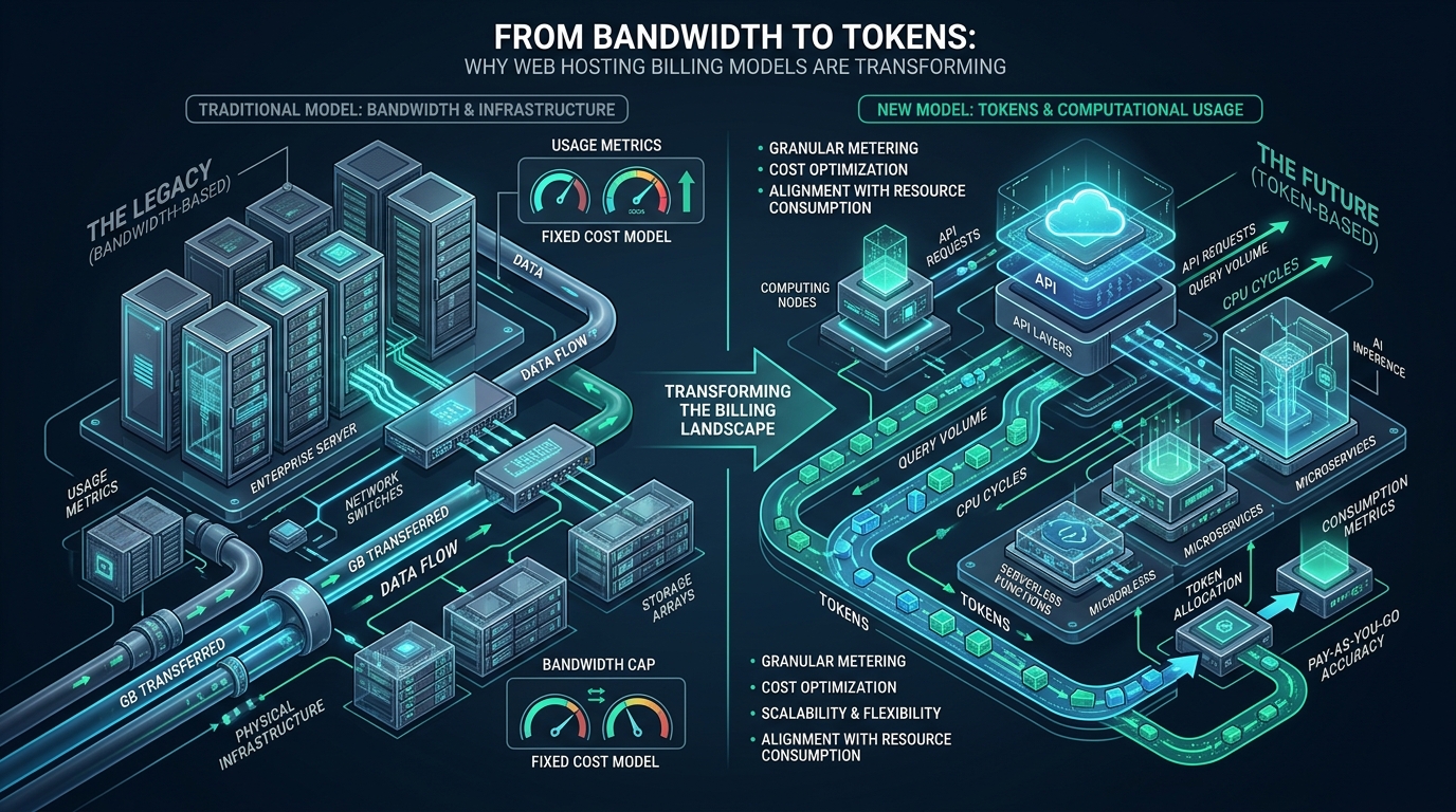 From Bandwidth to Tokens: Why Web Hosting Billing Models Are Transforming - web hosting billing models ai