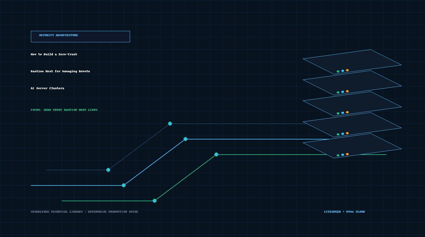 How to Build a Zero-Trust Bastion Host for Managing Remote AI Server Clusters - zero trust bastion host linux