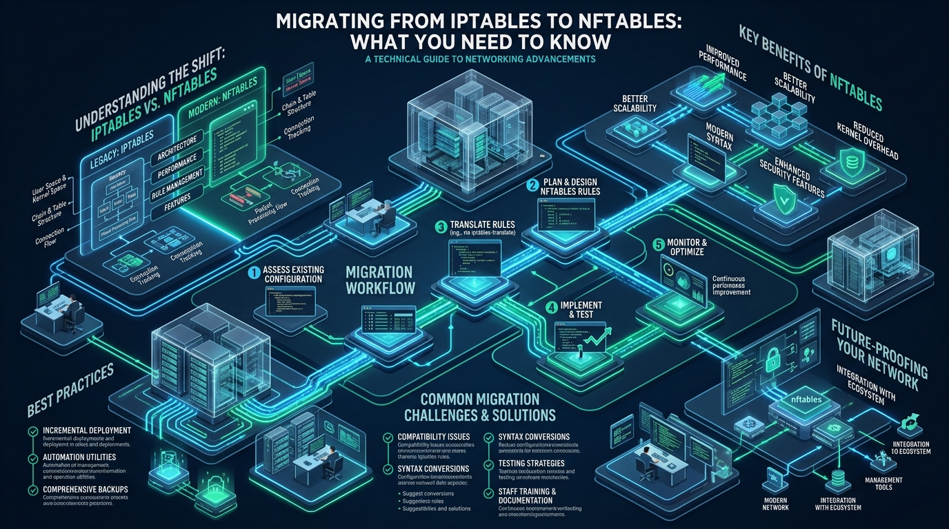 Migrating from iptables to nftables: What You Need to Know - iptables to nftables