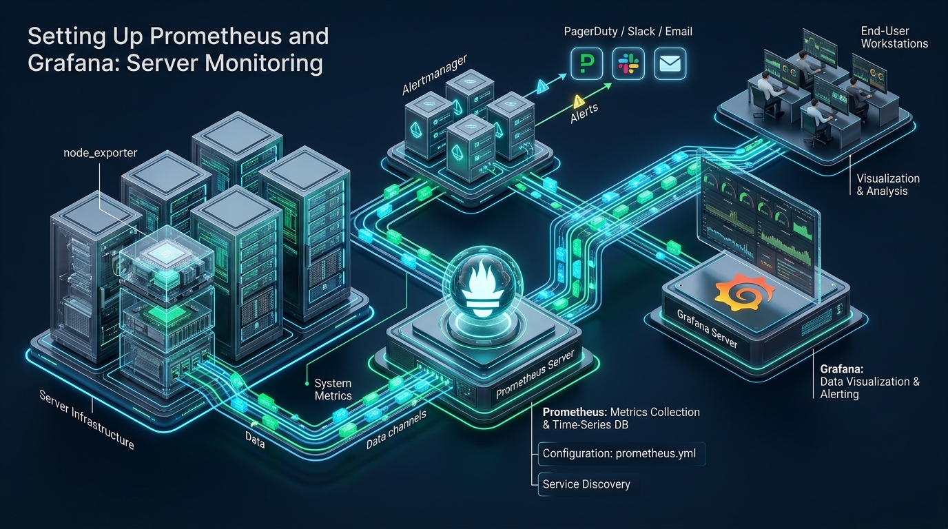 Setting Up Prometheus and Grafana for Server Monitoring - prometheus and grafana setup