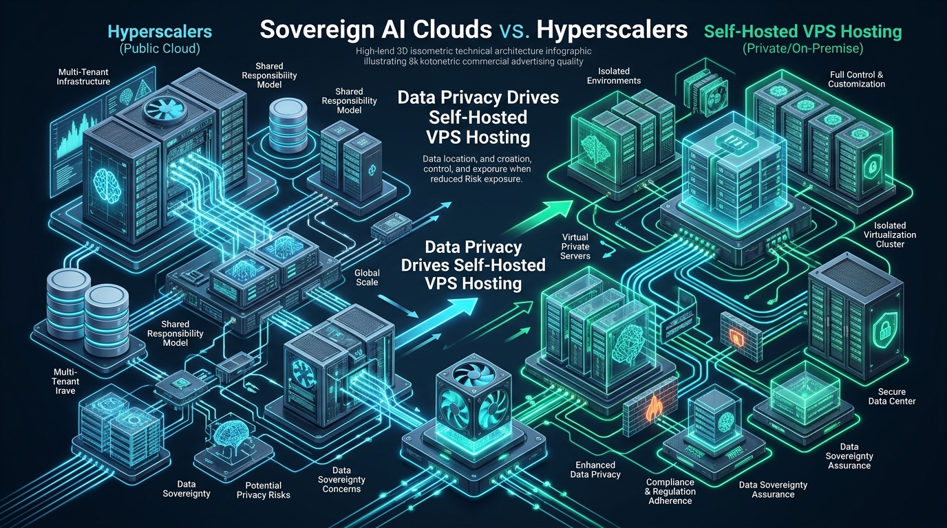 Sovereign AI Clouds vs Hyperscalers: Why Data Privacy Drives Self-Hosted VPS Hosting - sovereign ai cloud hosting