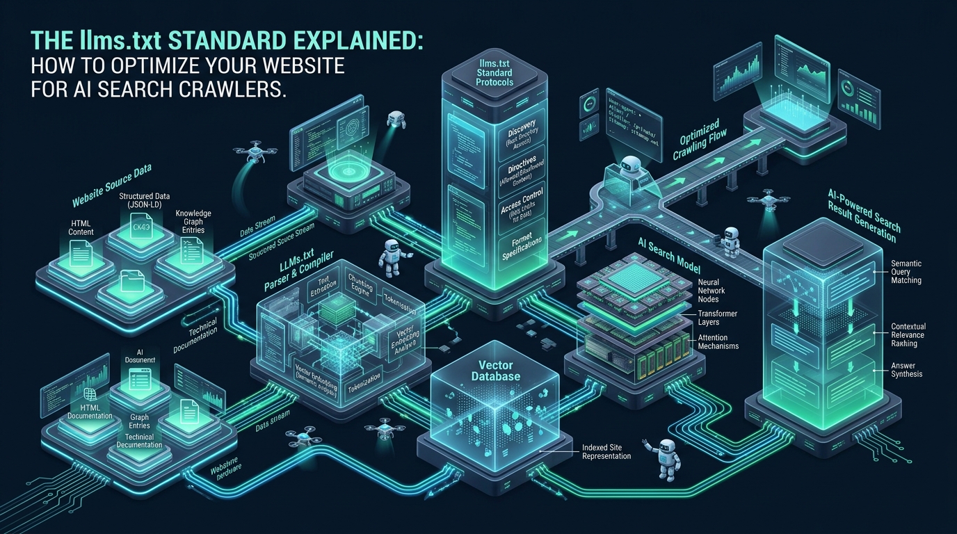 The llms.txt Standard Explained: How to Optimize Your Website for AI Search Crawlers - llms txt standard