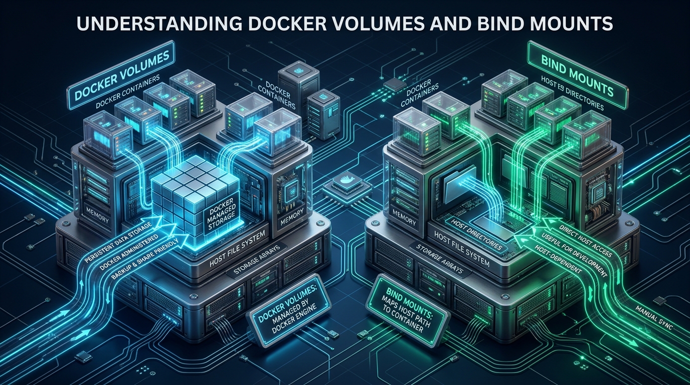 Understanding Docker Volumes and Bind Mounts - docker volumes vs bind mounts